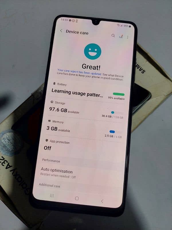 samsung a32 ,6/128gb , orignal condition 5