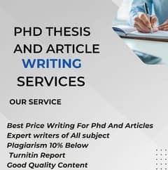 Thesis, Article & Proposal Writing