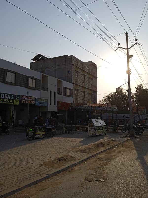 Apartment & Shops on Instalments in Malir Memon goth 3