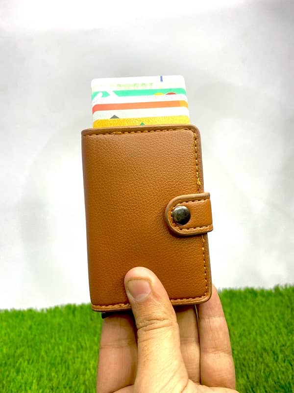 Automatic Popup Card Wallet and Cash Wallet 6