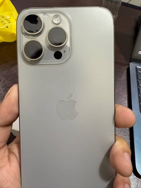 Iphone 15 Pro Max PTA Approved | 10/10 Condition with box 2