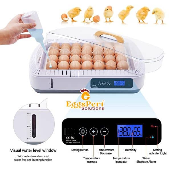 06 to 5056 Eggs Incubator AC DC Fully Automatic Electricity Efficient 13