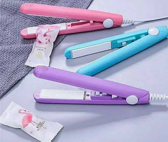 Portable mini straightener | hair straightener |tiny hair straightener 1