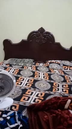 bed dressing and 2side table