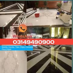 Marble Cleaning/marble tiles polish /chips Floor Finishing