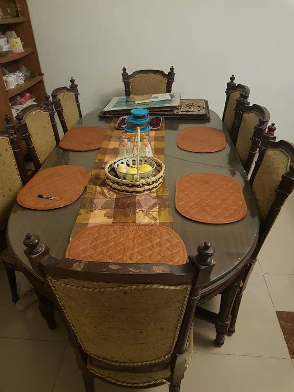 Wooden Dining Table (Shesham) 0