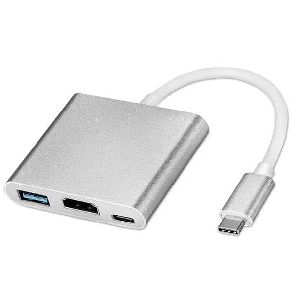 Type-C Adapter Cable Converter for Apple USB-C Digital AV 0