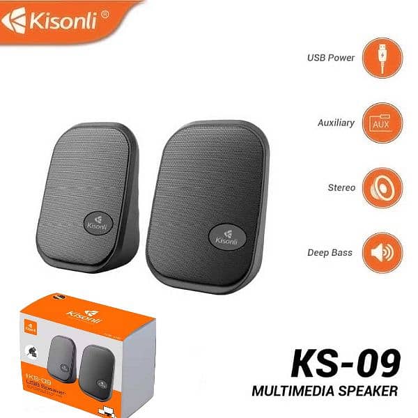 Kisonli Multimedia Usb Loudspeaker A-101s 7