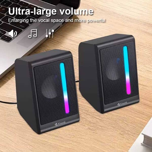 Kisonli Multimedia Usb Loudspeaker A-101s 8