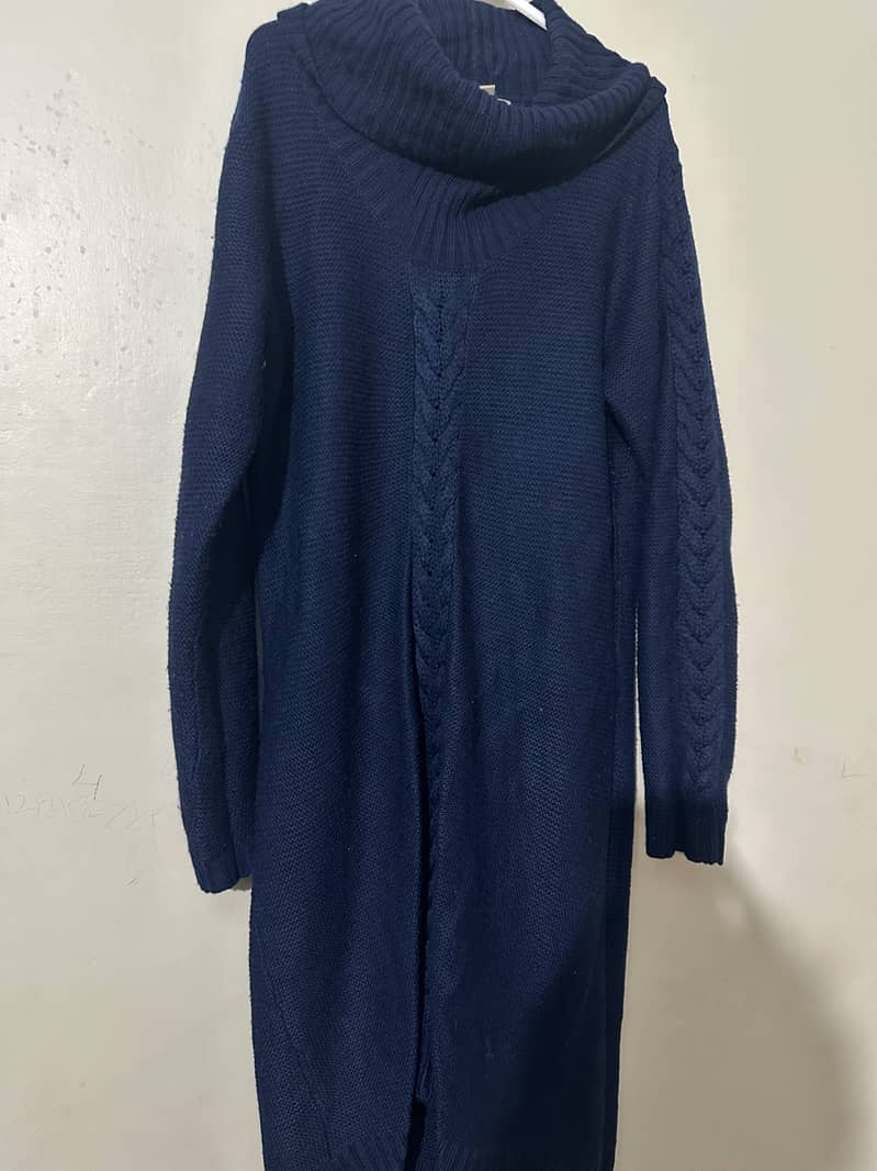 Long length winter shirt 1