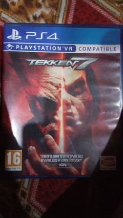 TEKKEN 7 PS4 CD, 0 SCRATCHES