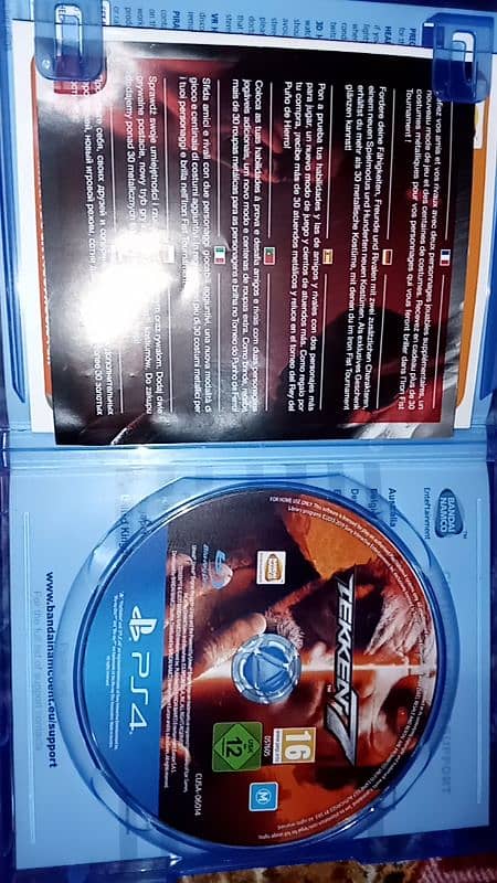 TEKKEN 7 PS4 CD, 0 SCRATCHES 3