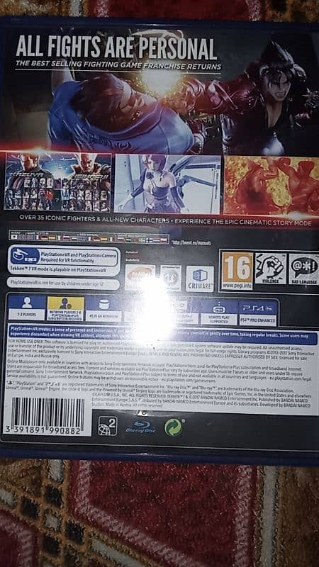 TEKKEN 7 PS4 CD, 0 SCRATCHES 4