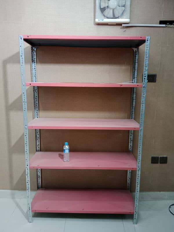 Spacious 5 Storage Steel Rack 0