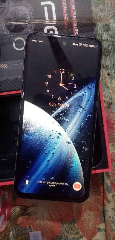 itel mobile p65 with box with charger Full New only 14 days use 1