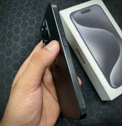 iphone 15 pro 256gb jv with box