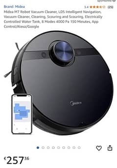 midea M7 robotic vaccum cleaner