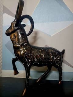 Markhor / Ibex Sculpture Decoration peice Handicraft Premium Brass