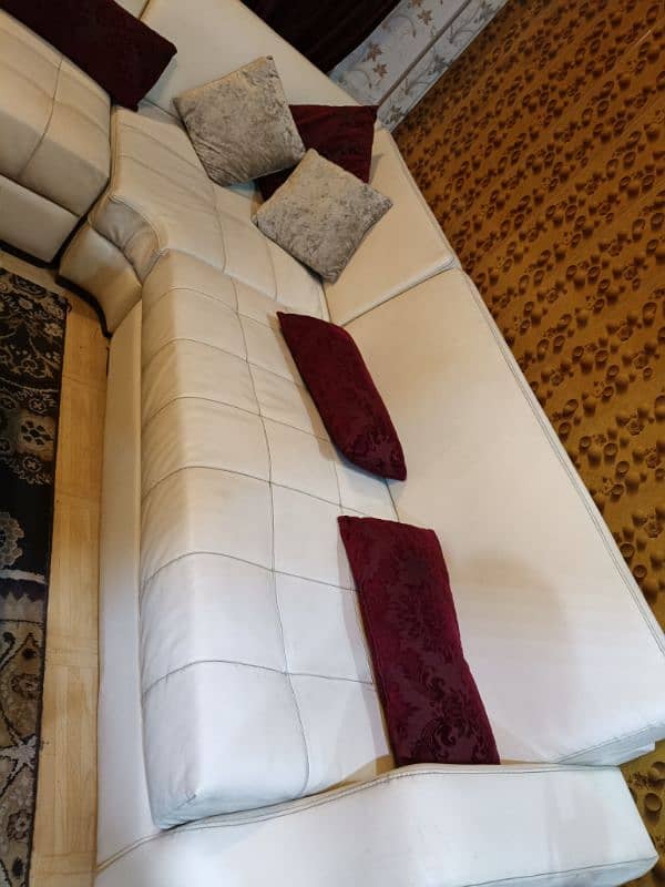 6 seat's sofa L shaped hai 1