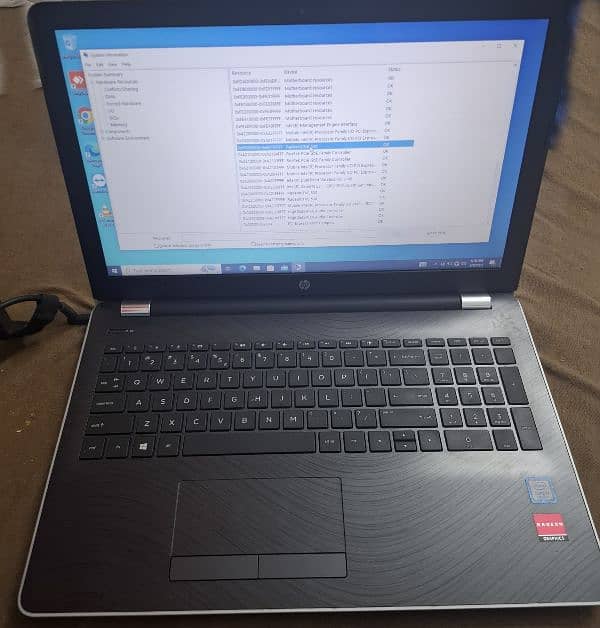 HP Laptop 15 core i7 7th gen, 16gb ram and 500gb SSD 0