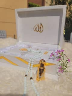 Quran Pak Gifts ||Quran Pak Ittar And Tasbeeh set