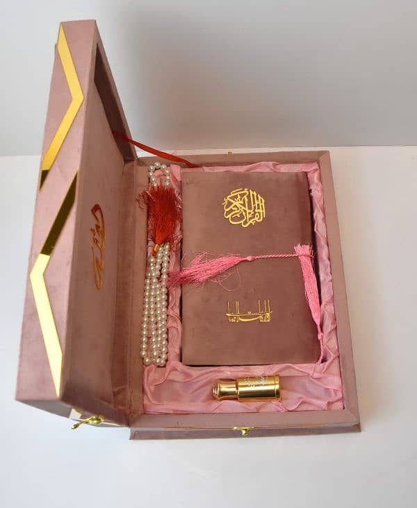 Quran Pak Gifts ||Quran Pak Ittar And Tasbeeh set 2