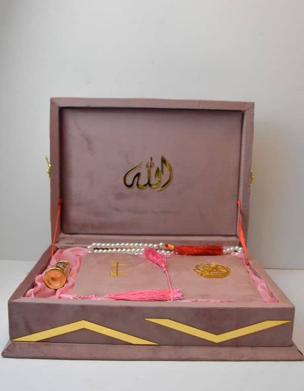 Quran Pak Gifts ||Quran Pak Ittar And Tasbeeh set 3