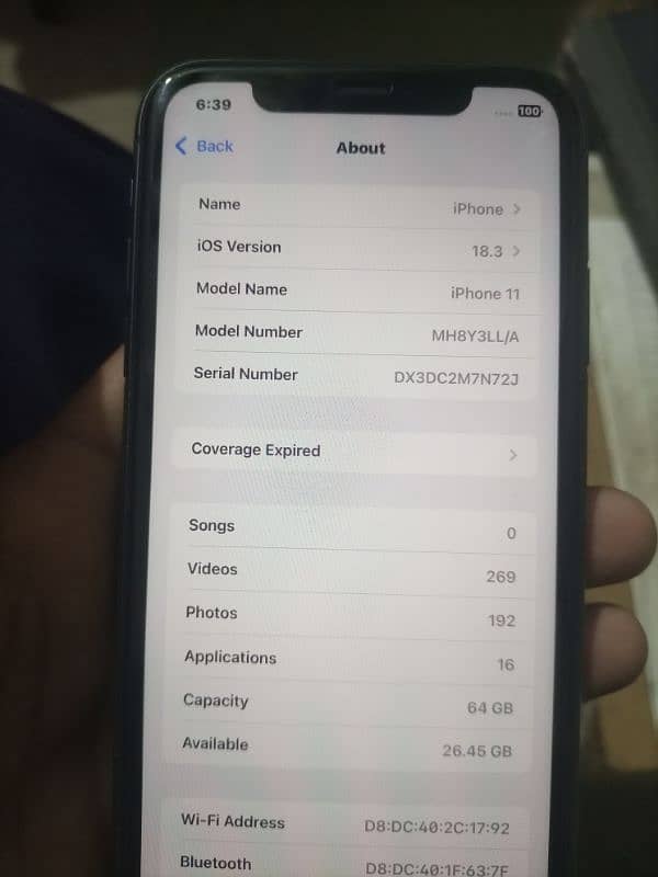 IPHONE 11 64Gb Jv 3