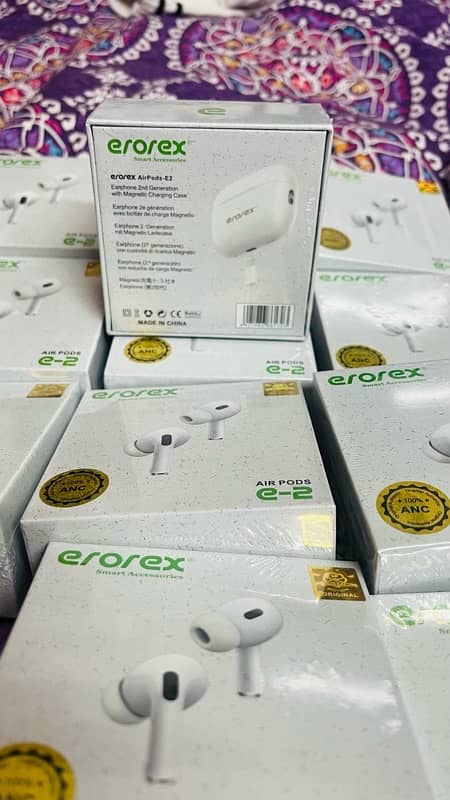 Erorex E-2 Earbuds Available High Quality ANC Supported 7