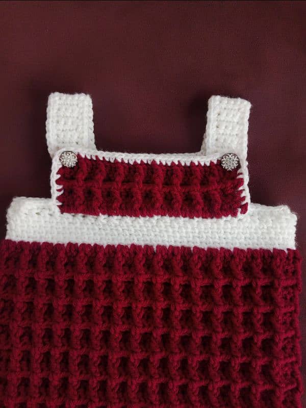 Crochet Baby Romper Set 1