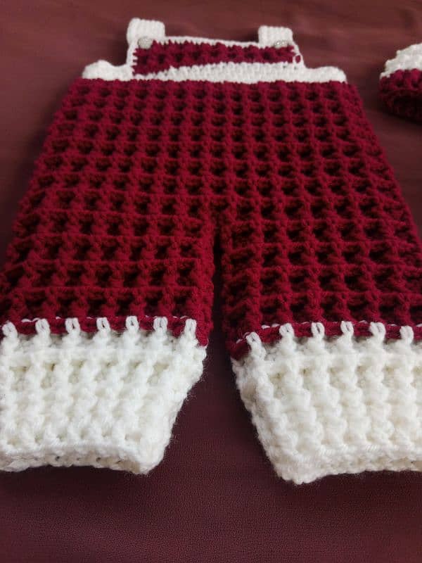 Crochet Baby Romper Set 2