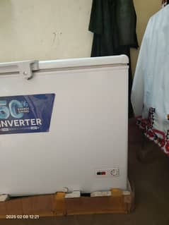 Haier deep freezer inverter  10/10 like new