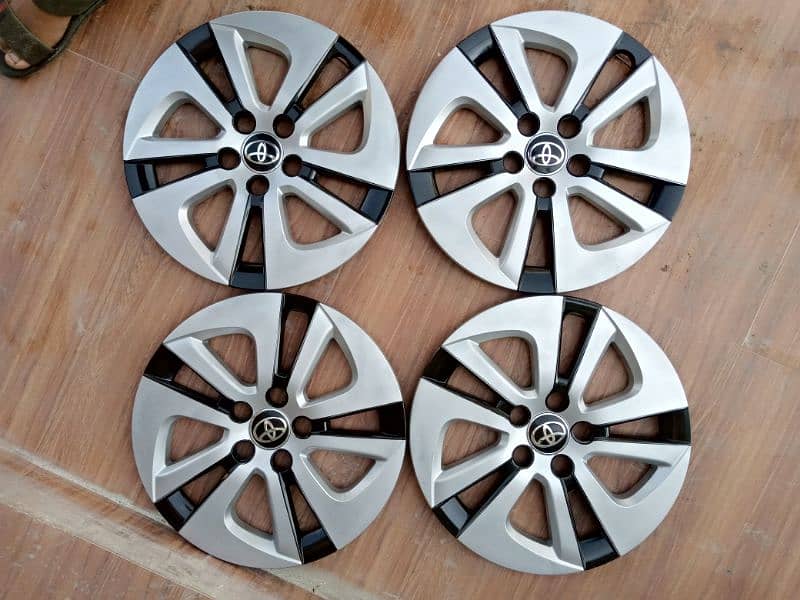 Prius 2017 18 19 20 Model 15 Size Original Japane Wheel Covers 4 piece 0