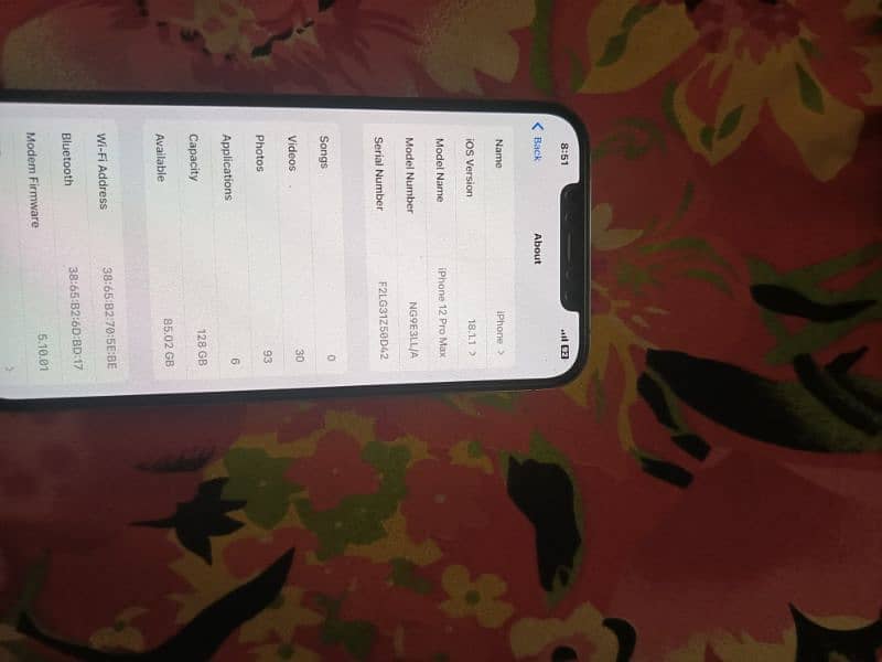 10/ 10 condition 128 GB non pta sim working 2 month 2