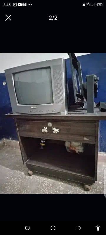 Urgent Sale For Tv Wall Stand & Tv Trolley 2