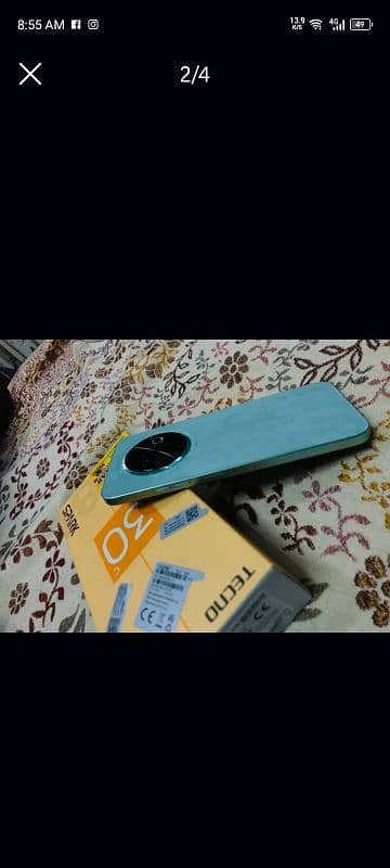 Tecno spark 30c 6gb 128 open box also exchange 1