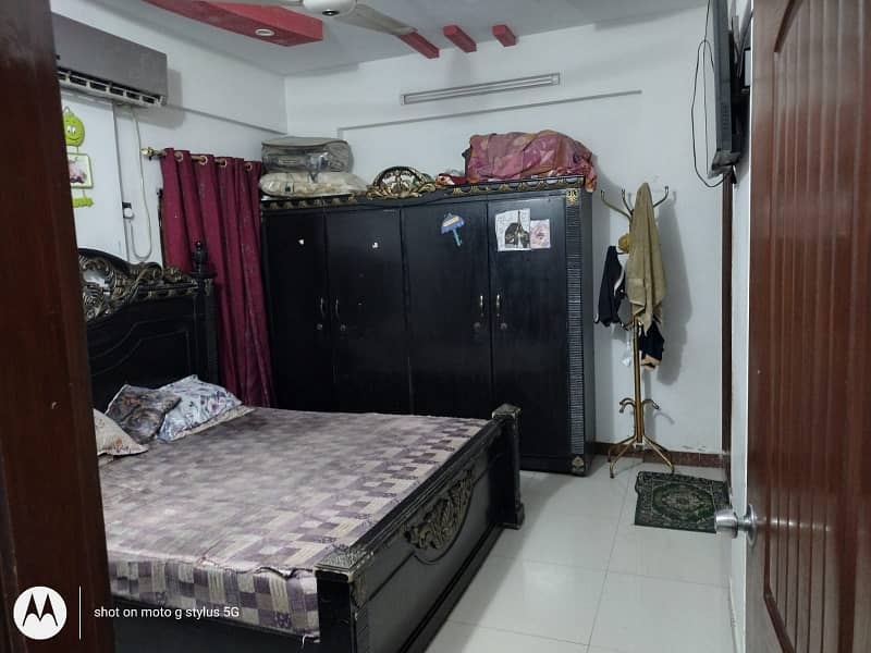 3 Bed DD Apartment First Floor Near Lasania Restaurant Gulshan e Iqbal Block 10A 1