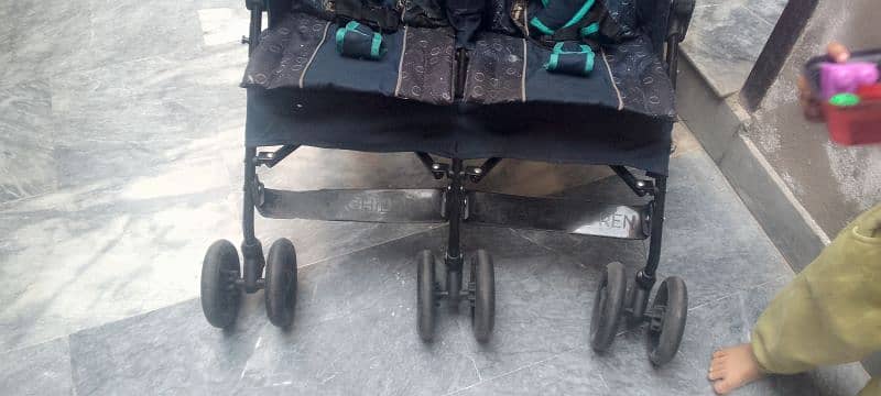 imported baby pram for 2 babies 6