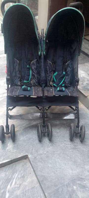 imported baby pram for 2 babies 7