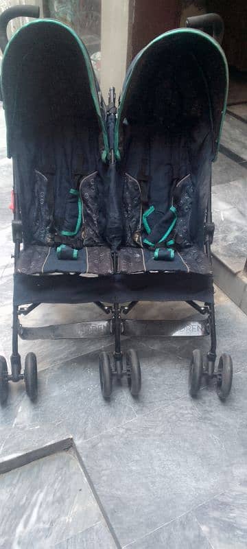 imported baby pram for 2 babies 8