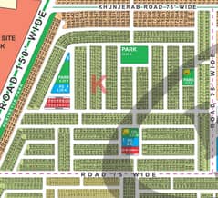 10 Marla Plot for Sale in Block K, LDA City Lahore