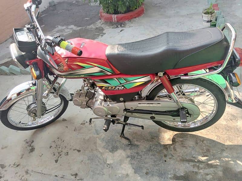 Honda cd 70 model 2022  exchange possible 22 or 23 modle honda 125 3