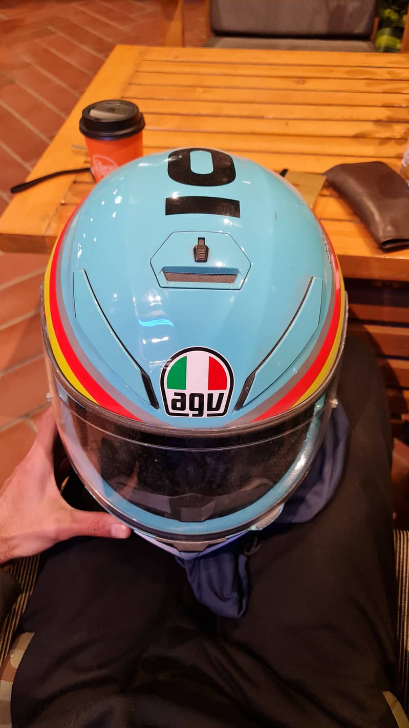 AGV K3 SV with Rear Spoiler 3