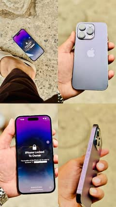 IPHONE 14 PRO DEEP PURPLE ICLOUD LOCKED