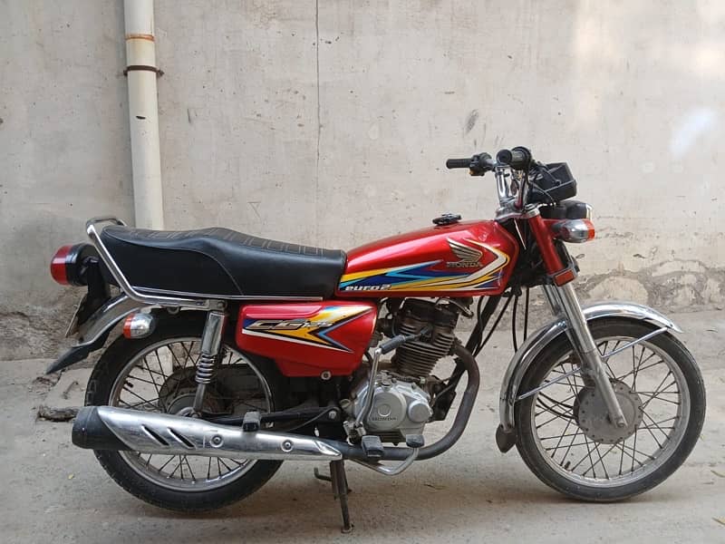 Honda CG 125 Red 0