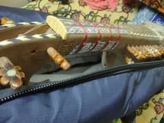 quality rabab with bag and extra strings