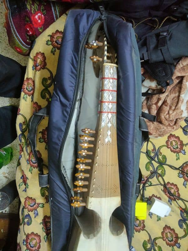 quality rabab with bag and extra strings 2