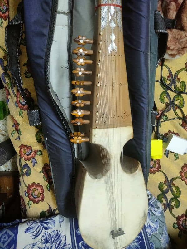 quality rabab with bag and extra strings 3