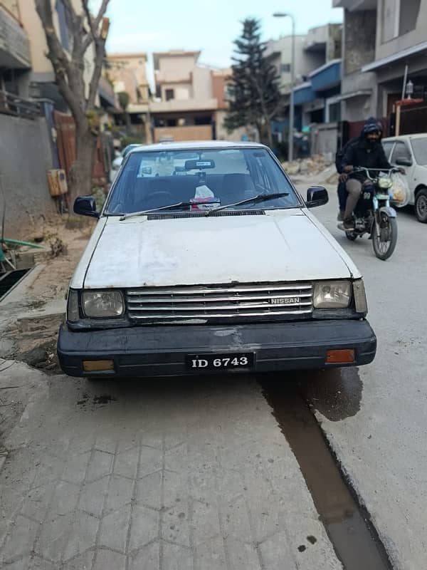 Nissan Sunny 1983 8