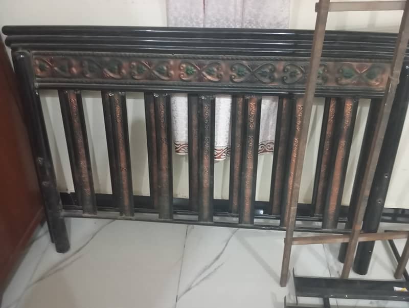 Iron bed single 2